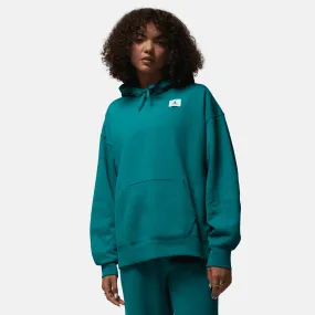 Air Jordan Flight Women's Green Fleece Hoodie