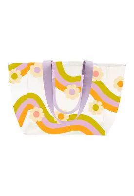 All Day Tote Medium-Wavy Daisy