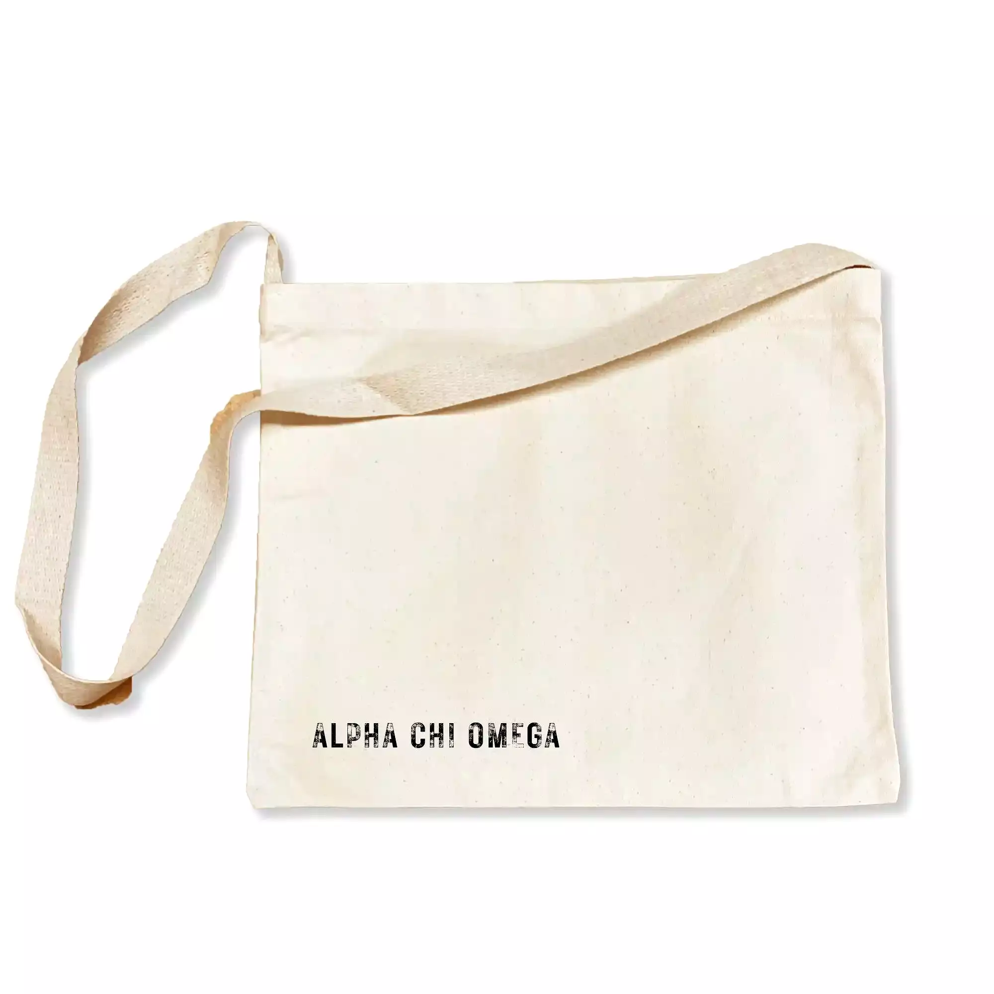 Alpha Chi Omega Sorority Messenger Bag with Cross Body Strap