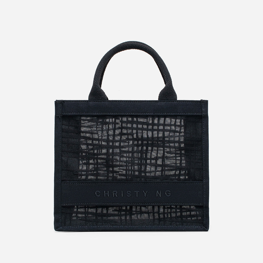 Alyssa Mini Lattice Tote