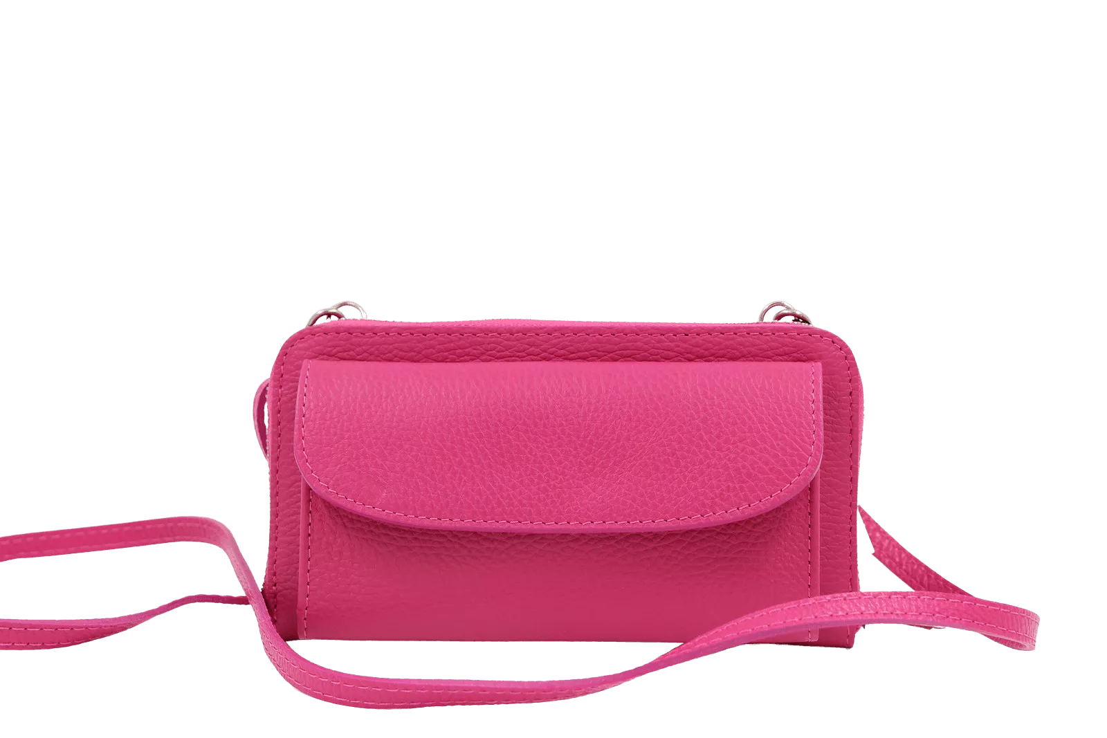 ANDREA CARDONE PINK  Mini leather crossbody  bag