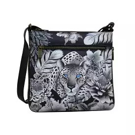 Anuschka Expandable Travel Crossbody 550 - Cleopatra's Leopard