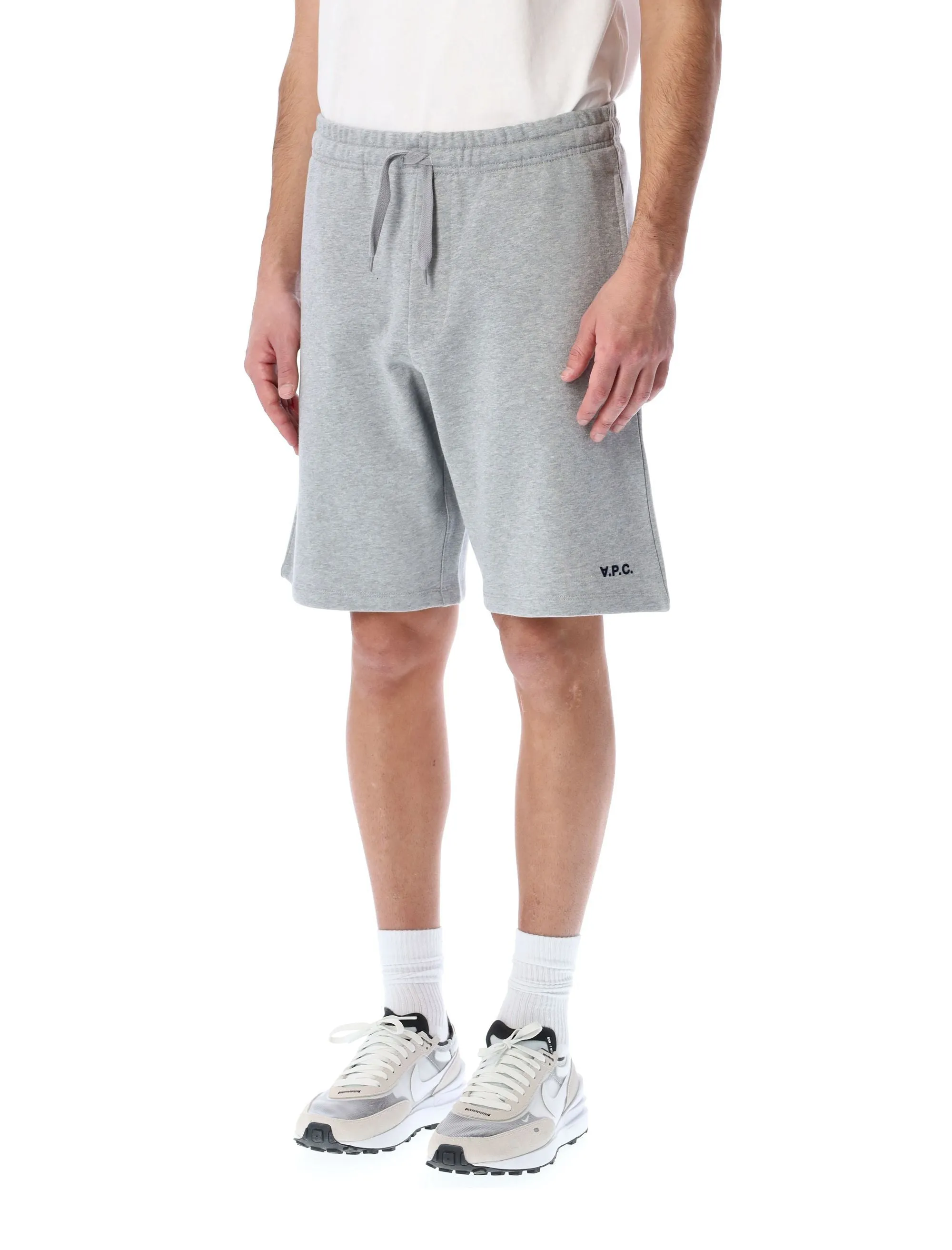 A.P.C. Logo Detailed Drawstring Shorts