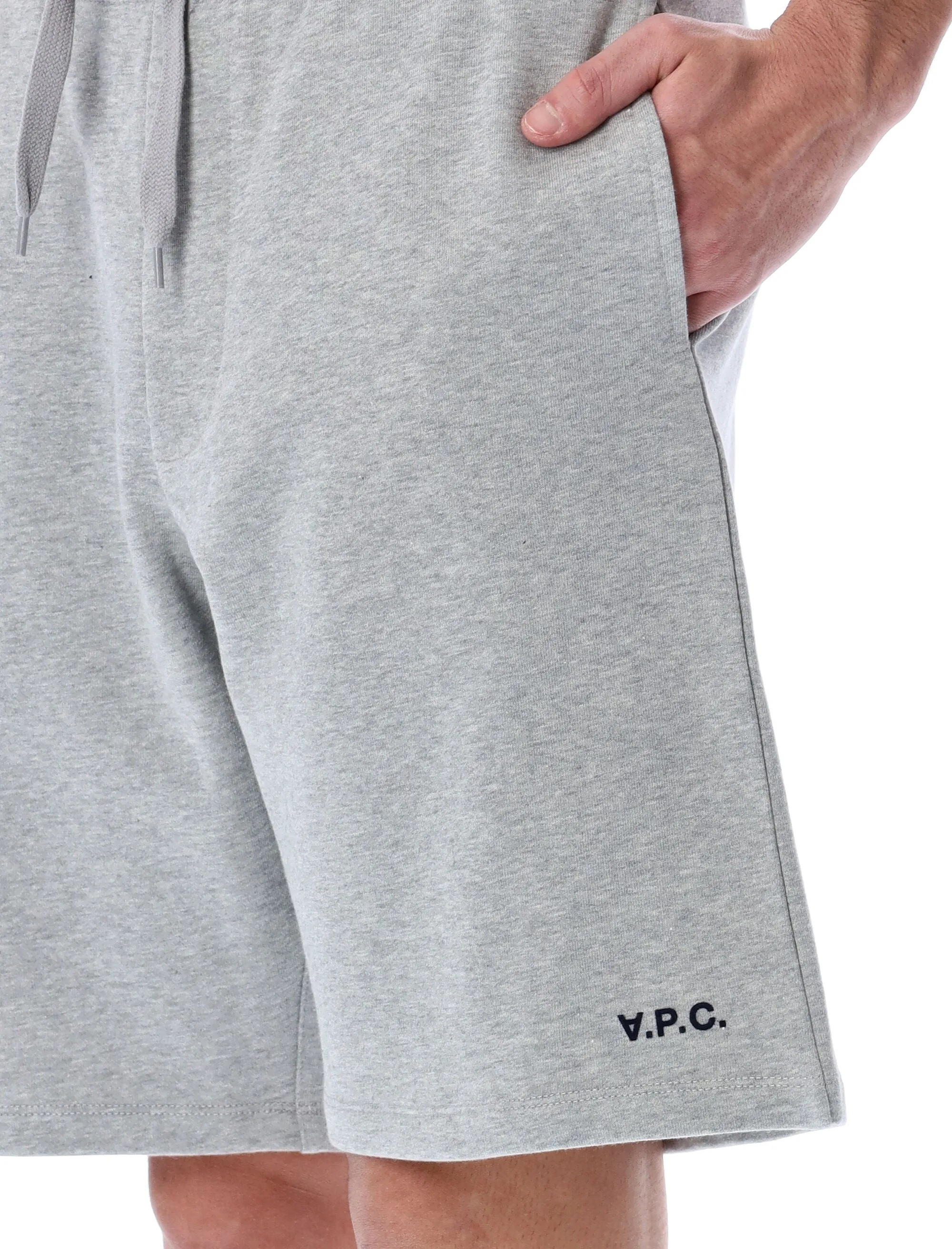 A.P.C. Logo Detailed Drawstring Shorts