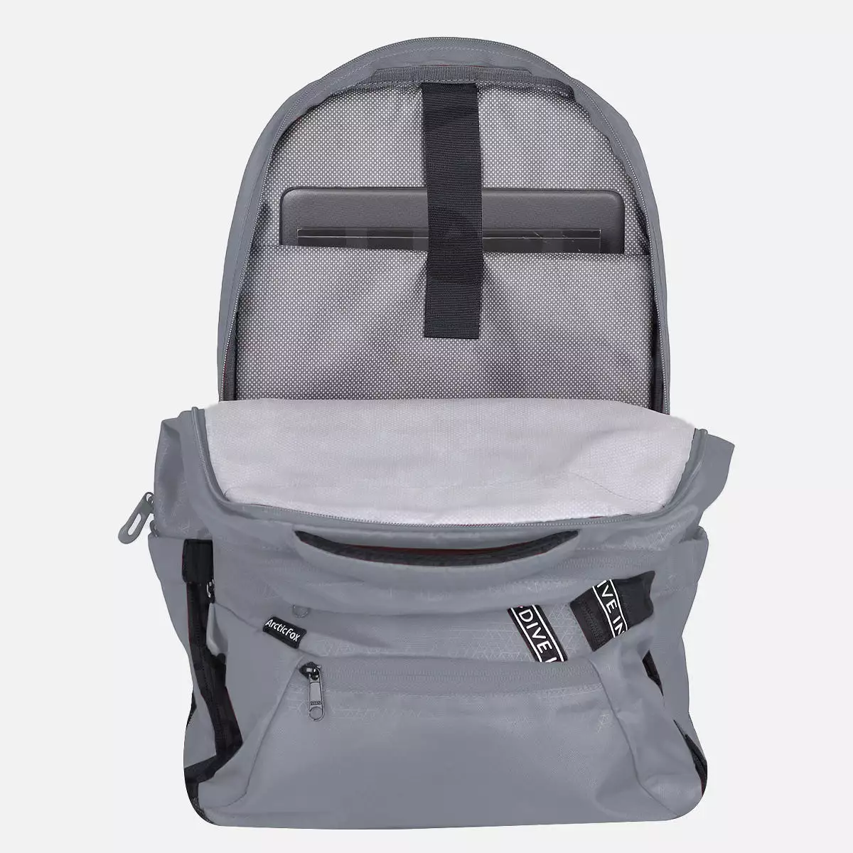 Arctic Fox Caution Castel Rock  Laptop Backpack