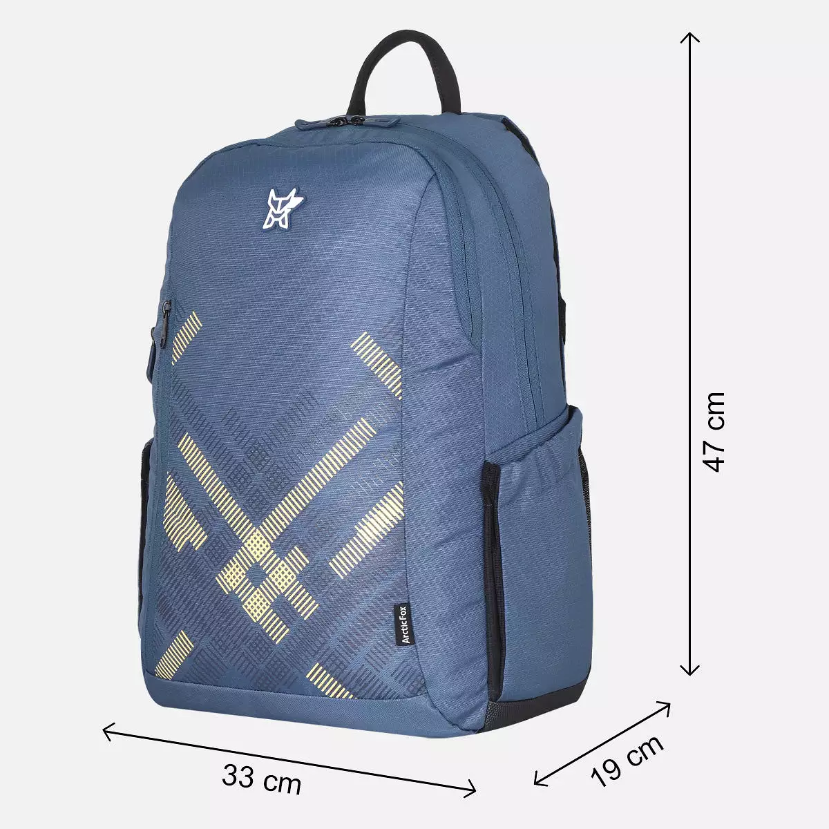 Arctic Fox Criss-Cross Dark Denim Laptop Backpack