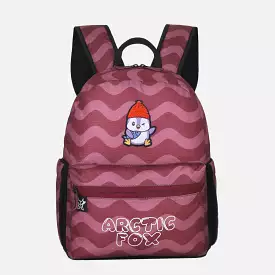 Arctic Fox Frost Tawny Port School Backpack for Boys and Girls