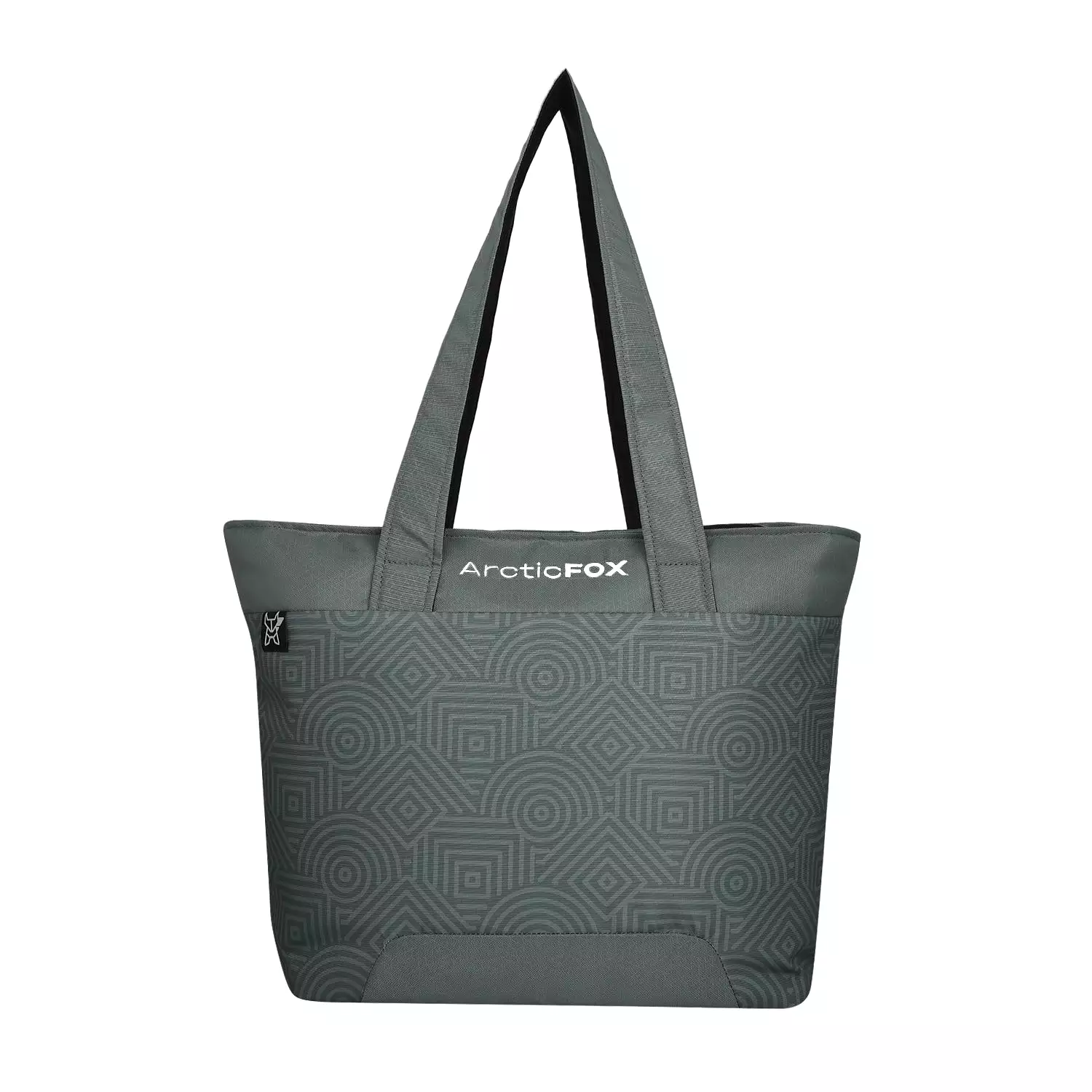 Arctic Fox Lattice Laptop Tote Bag For Women  (Sea Spray)