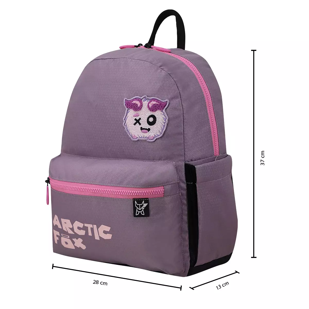 Arctic Fox Puff Sea Fog School Backpack for Boys and Girls