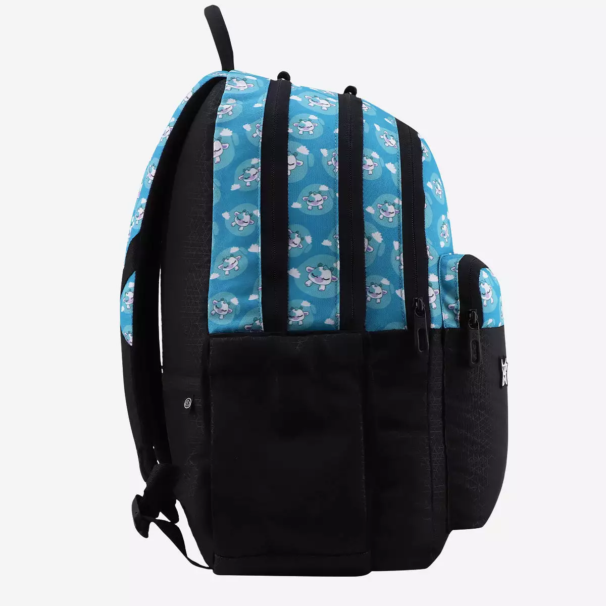 Arctic Fox Silly Calf Blue School Backpack for Boys and Girls