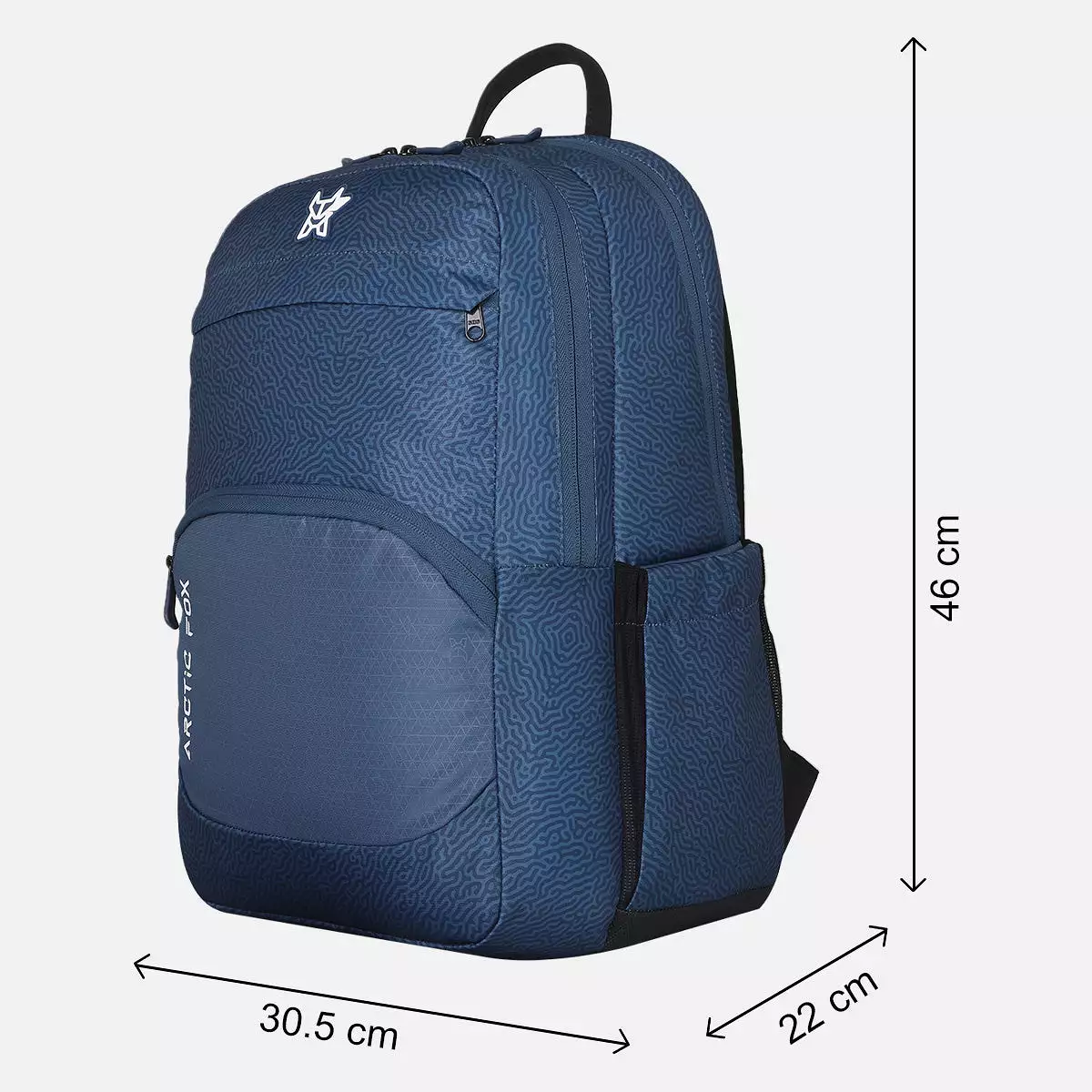 Arctic Fox Touch Dark Denim Laptop Backpack