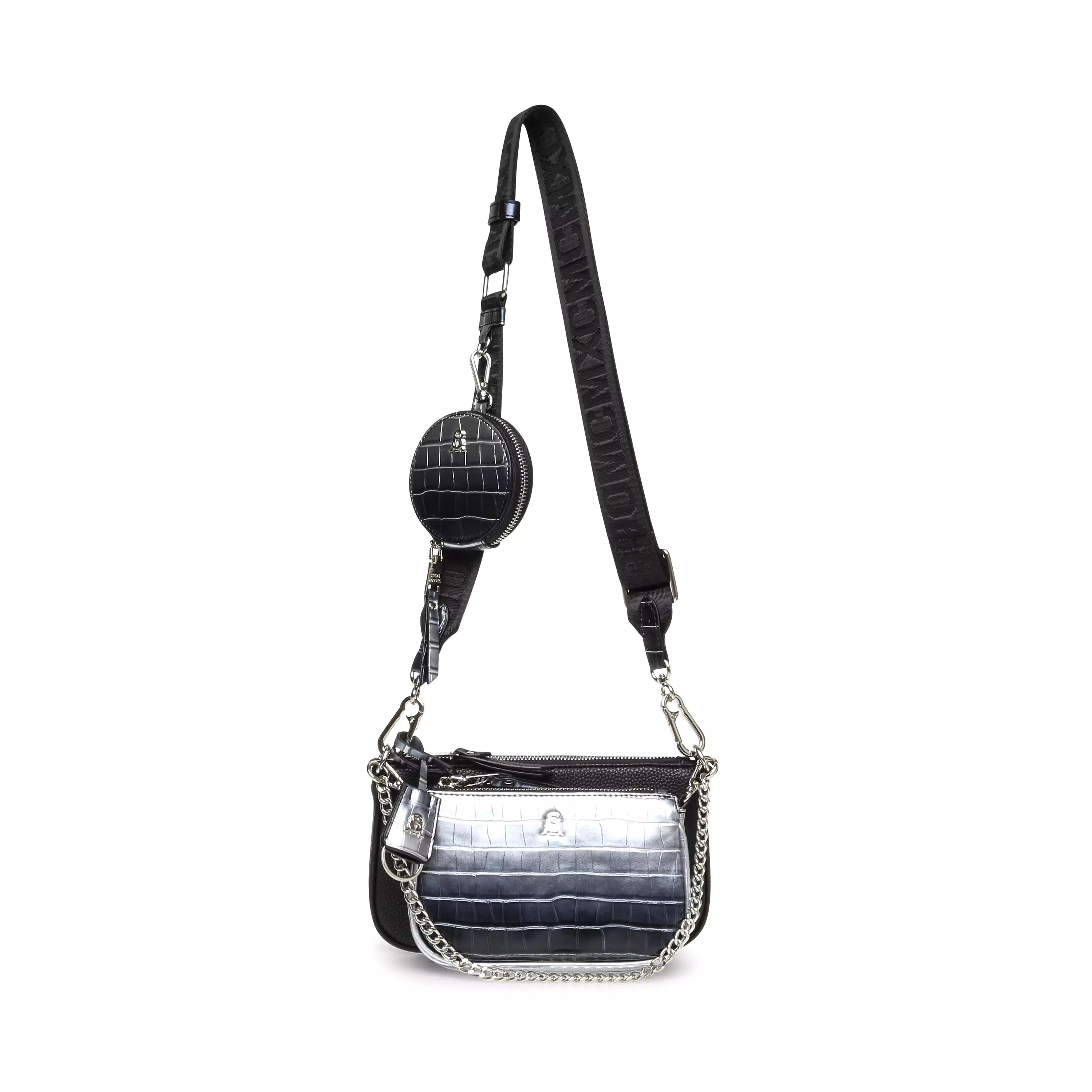 Bamanza Crossbody bag BLK/SIL