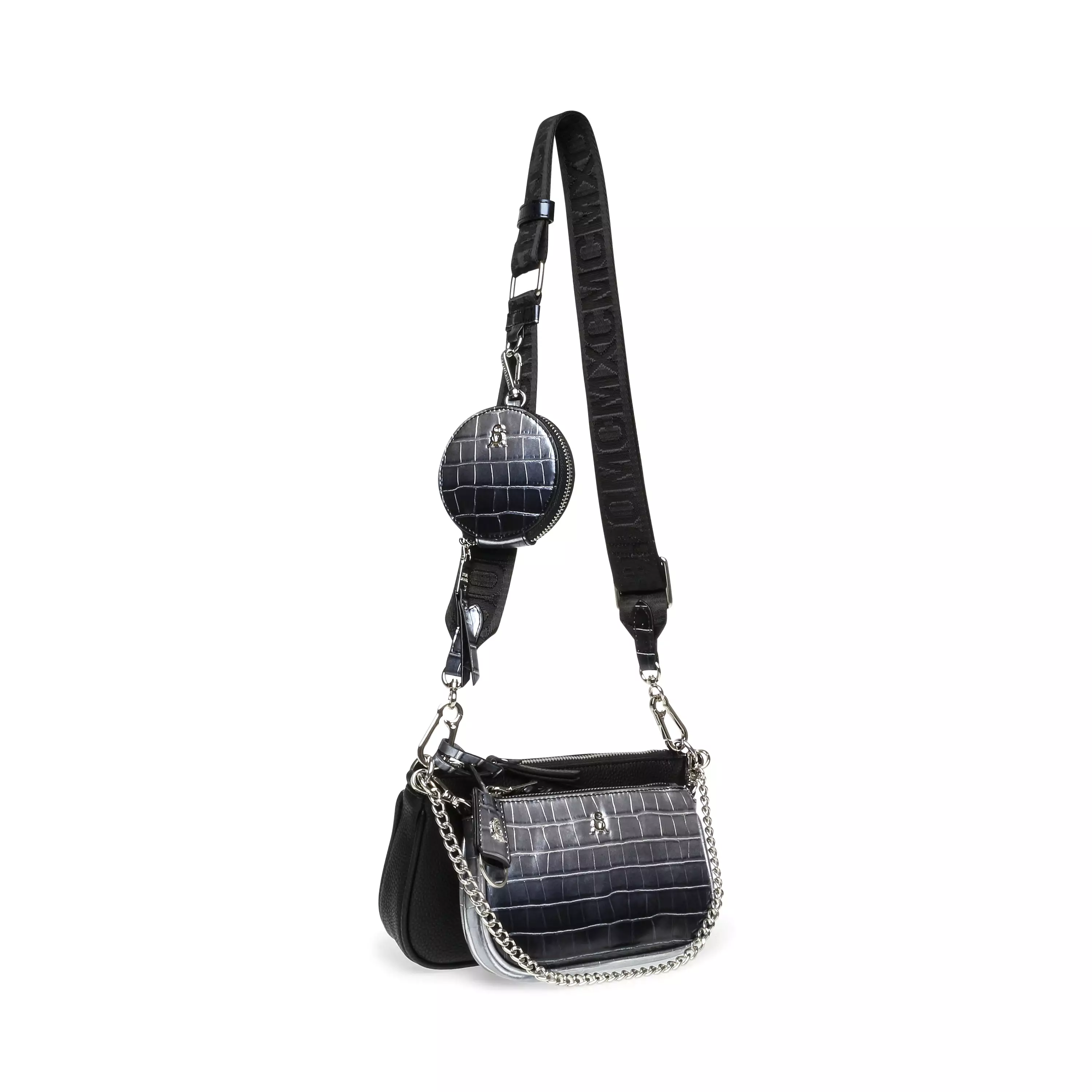 Bamanza Crossbody bag BLK/SIL