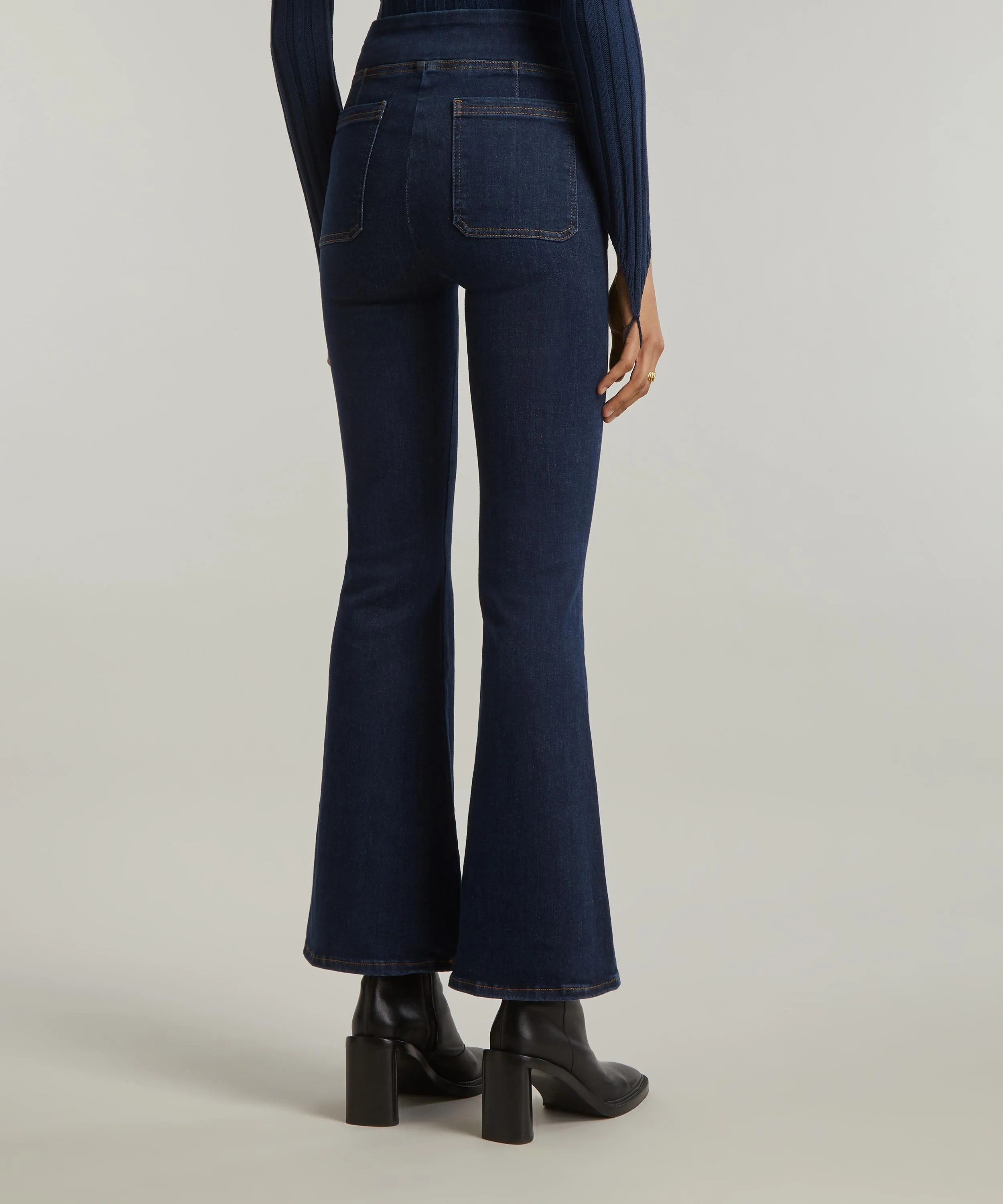 Bardot Jetset High-Rise Flare Jeans