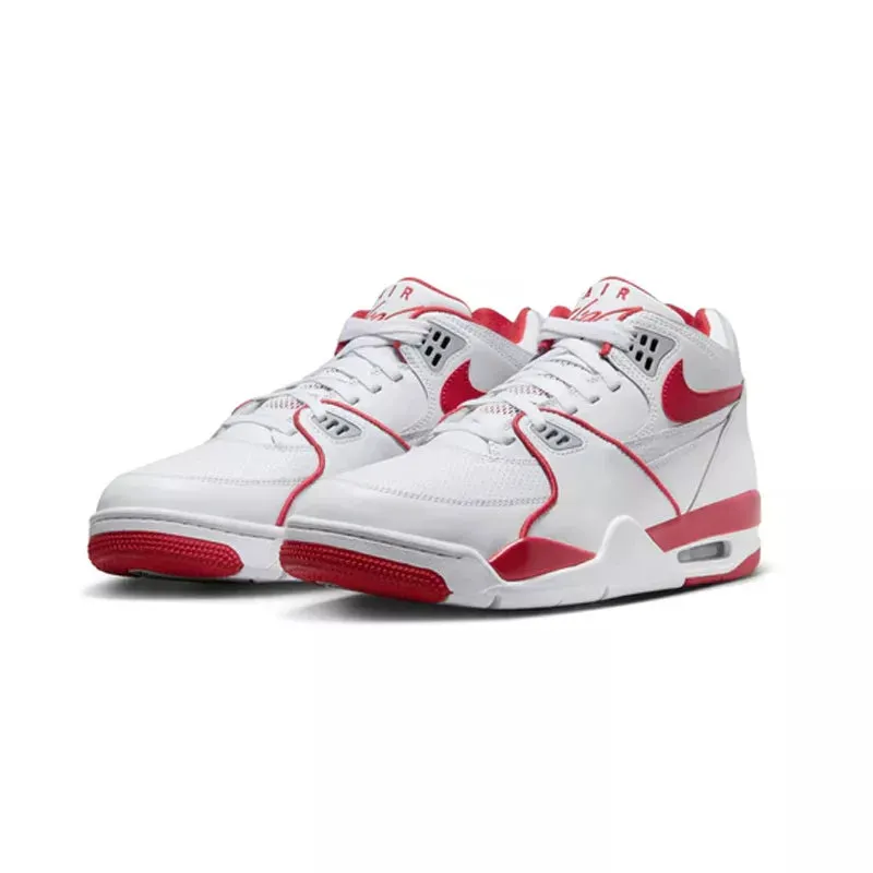 Baskets Nike Air Flight 89 - Blanc Et Rouge - Homme