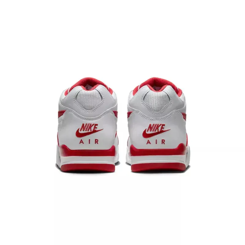 Baskets Nike Air Flight 89 - Blanc Et Rouge - Homme