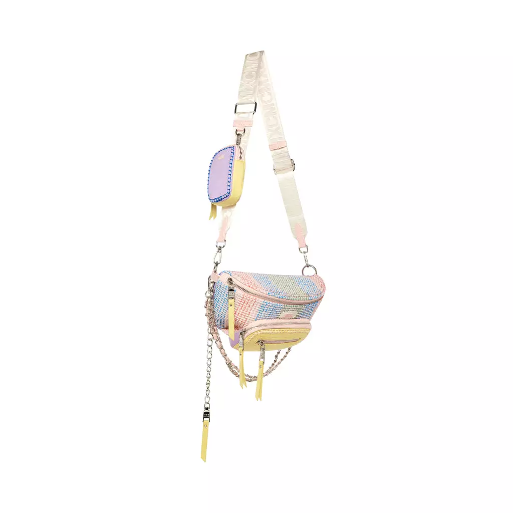 Bdoubles Crossbody bag PURPLE MULTI