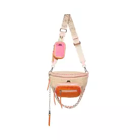 Bdoubles Crossbody bag TAN MULTI