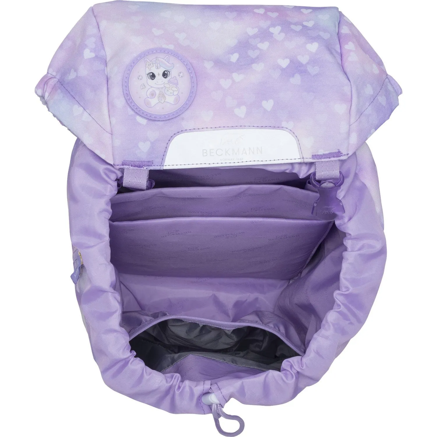 Beckmann Unicorn Princess Purple Classic Maxi School Bag