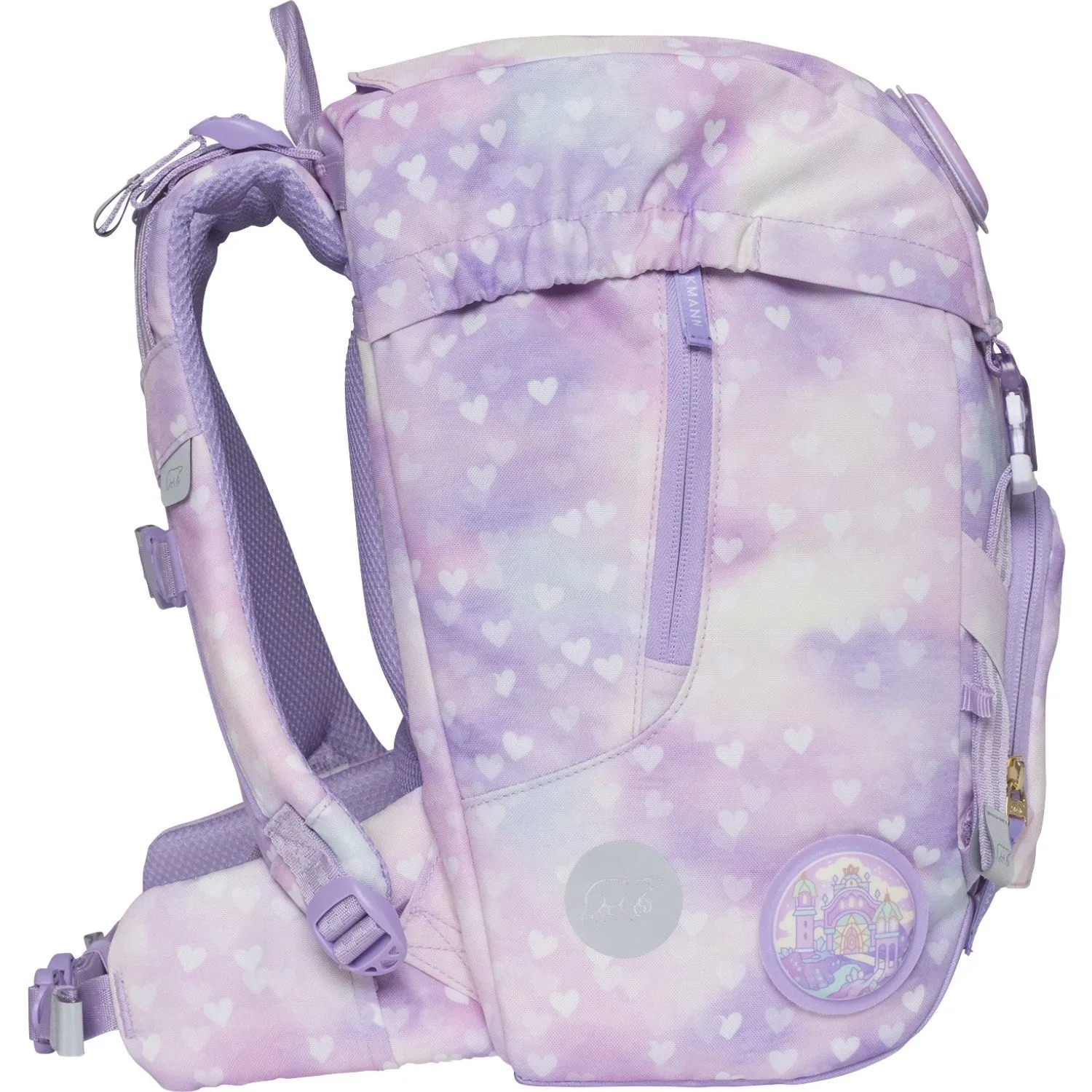 Beckmann Unicorn Princess Purple Classic School Bag