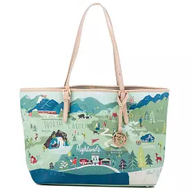 Blue Ridge Mountains Large Tote by Spartina 449