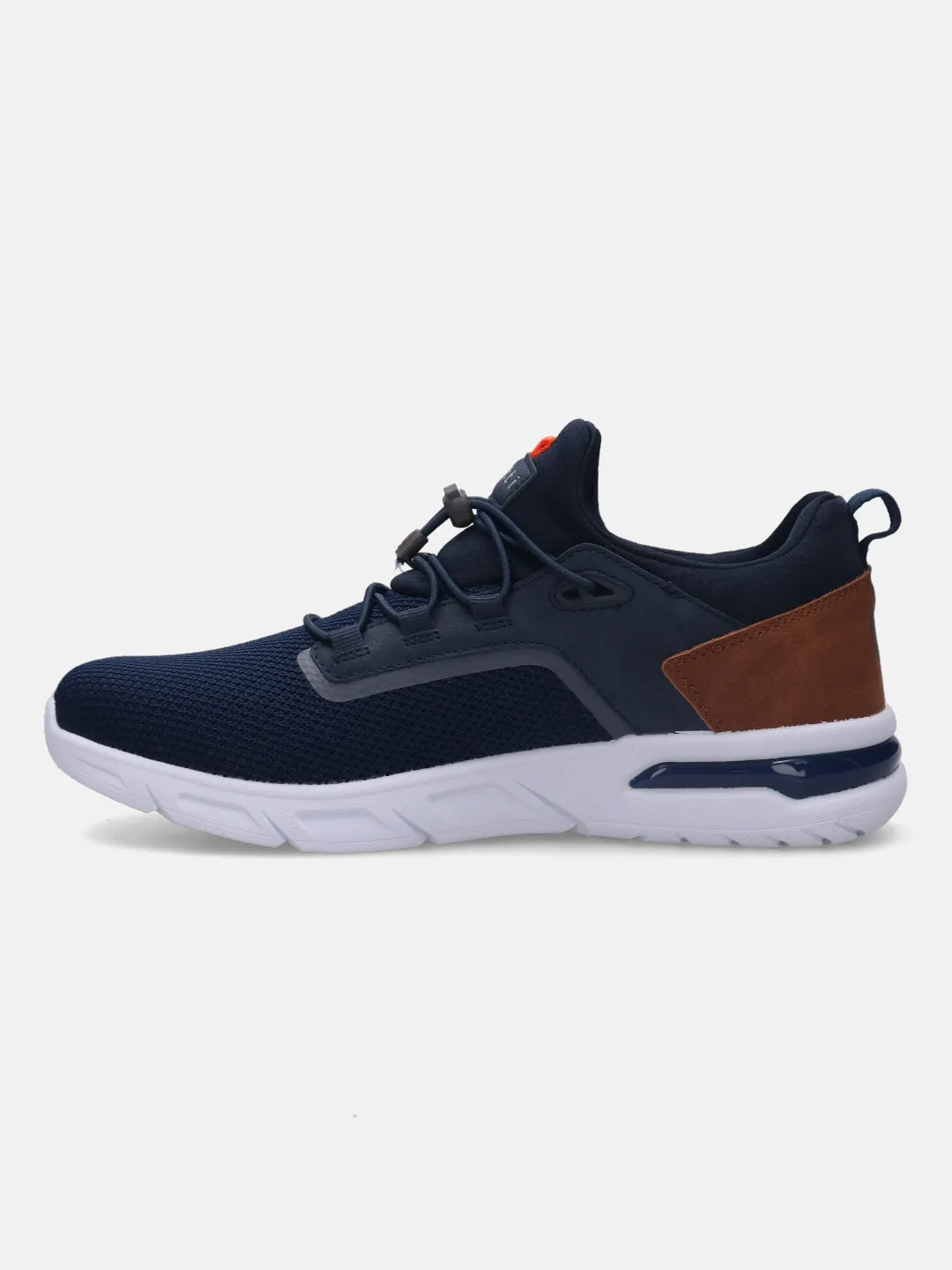 bugatti Dark Blue Athleisure Sneakers