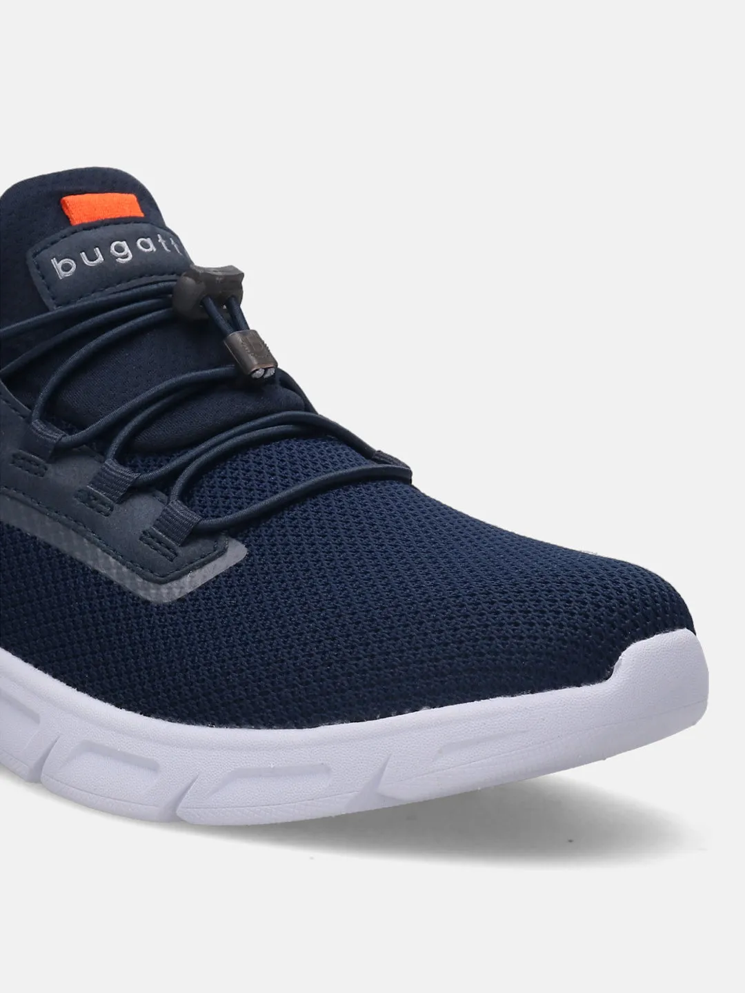 bugatti Dark Blue Athleisure Sneakers