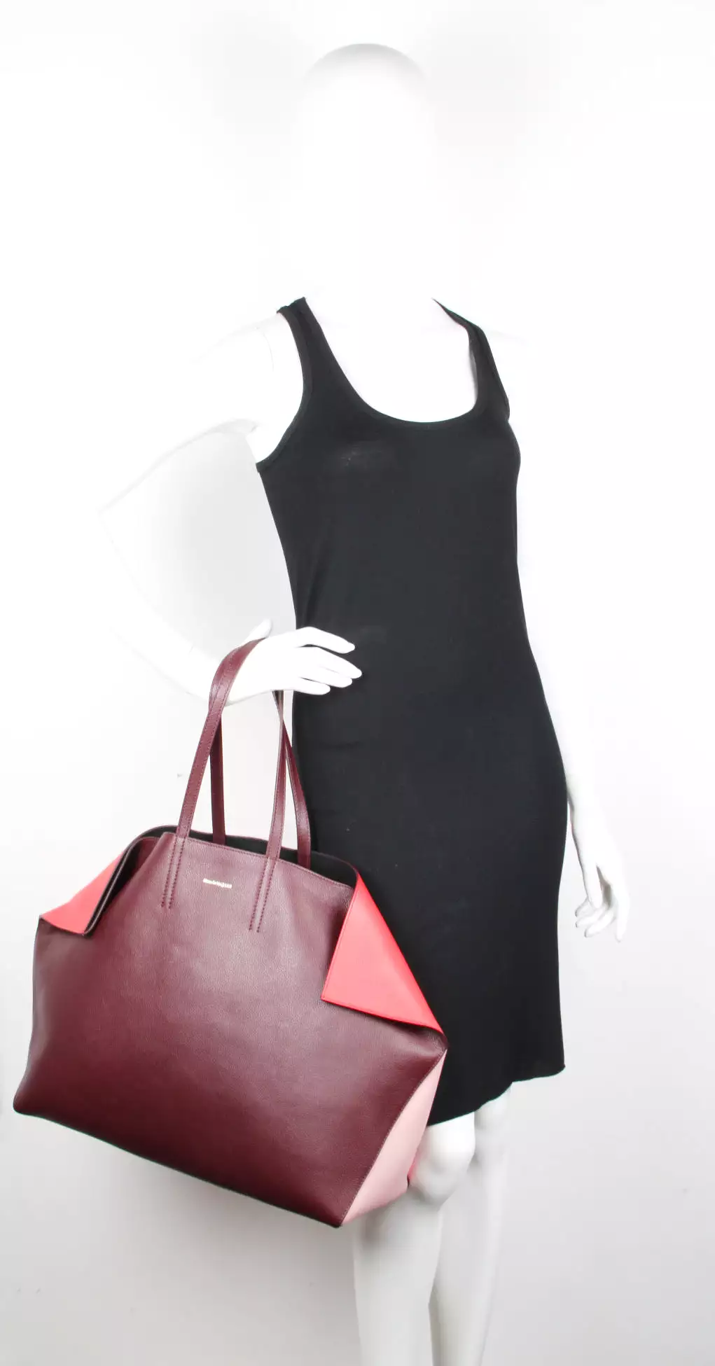 Butterfly Tote, Bi-Colour Red/Lust