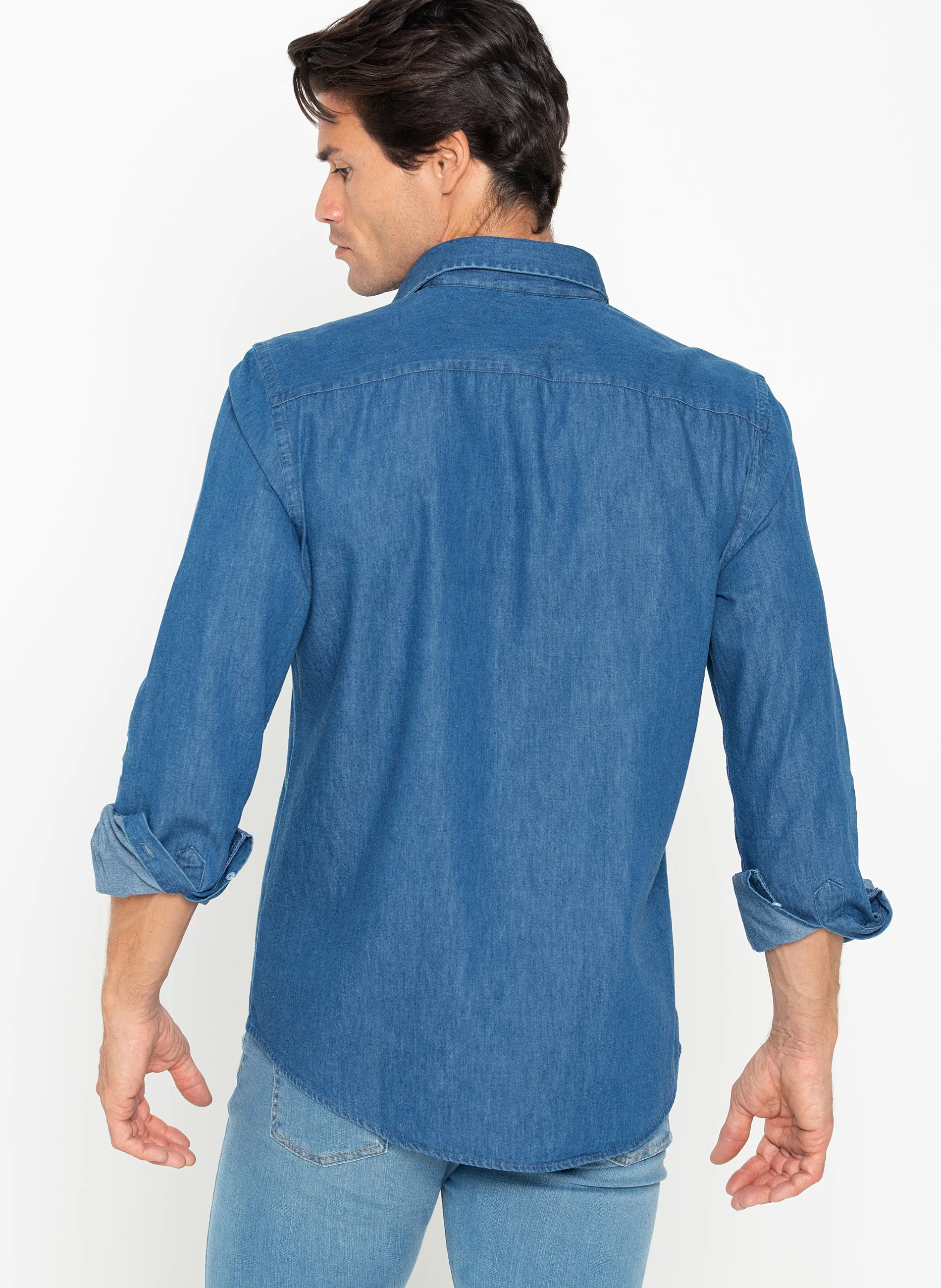 Camisa Hombre Denim Espaa