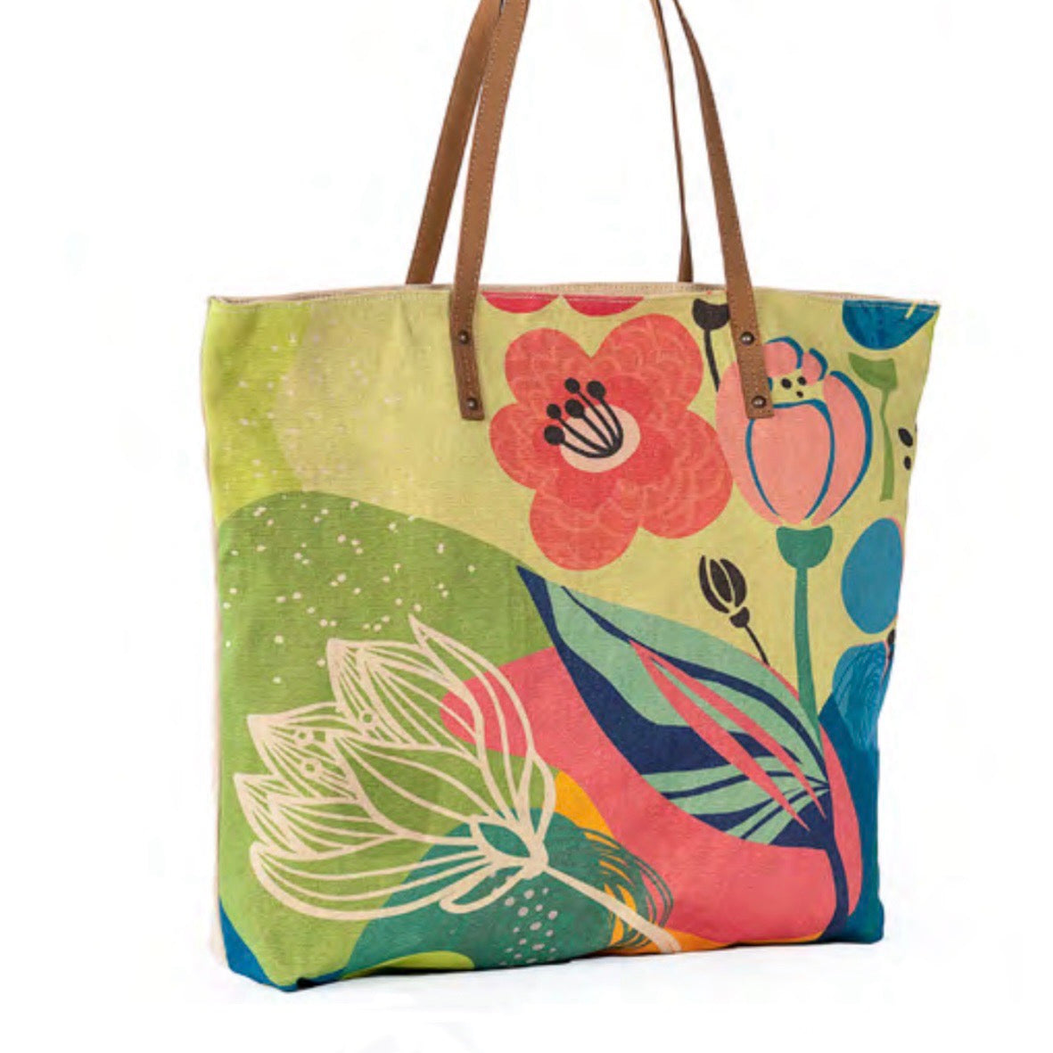 Canvas Blossom Tote