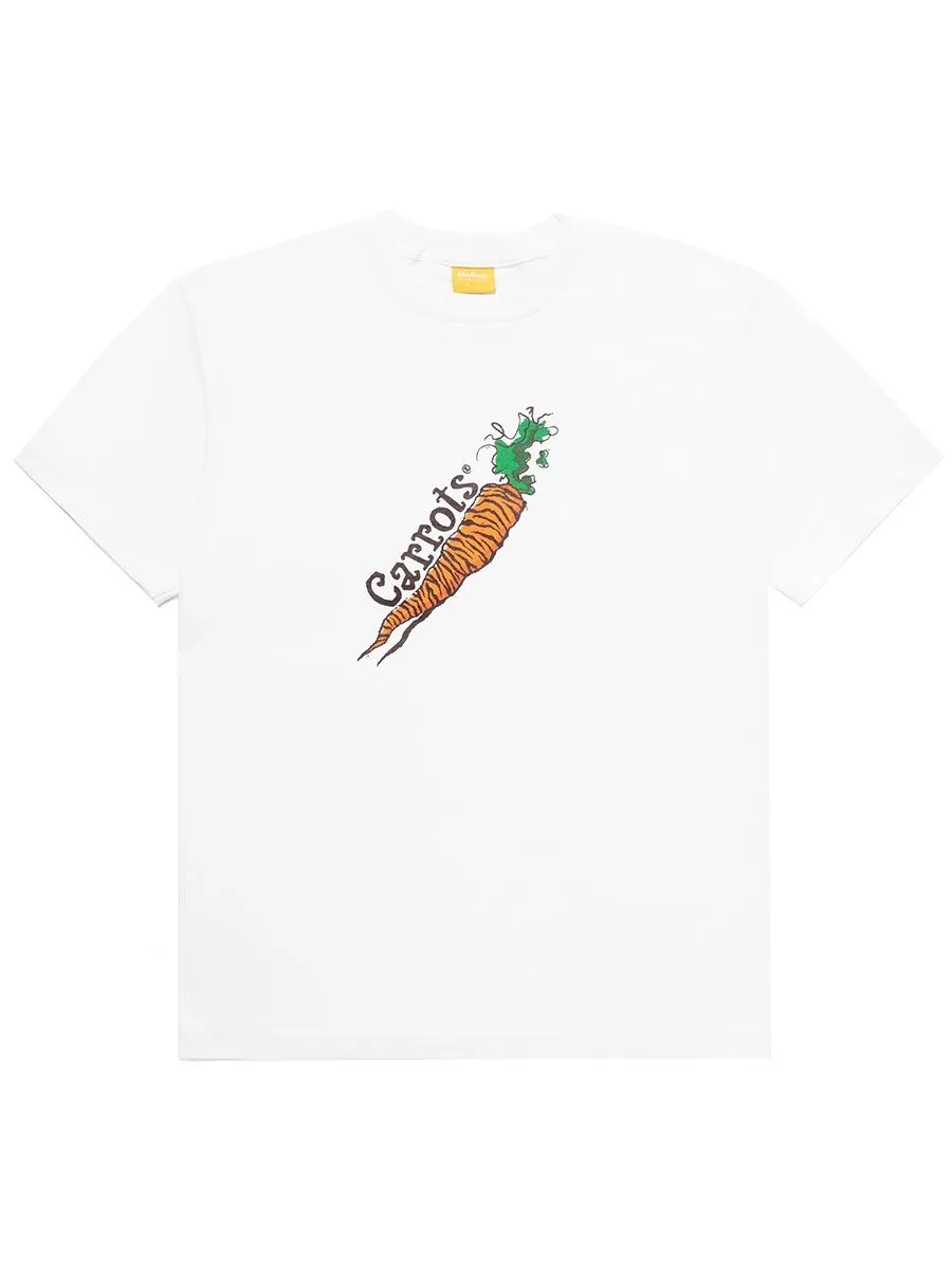 Carrots Distressed T-Shirt - White