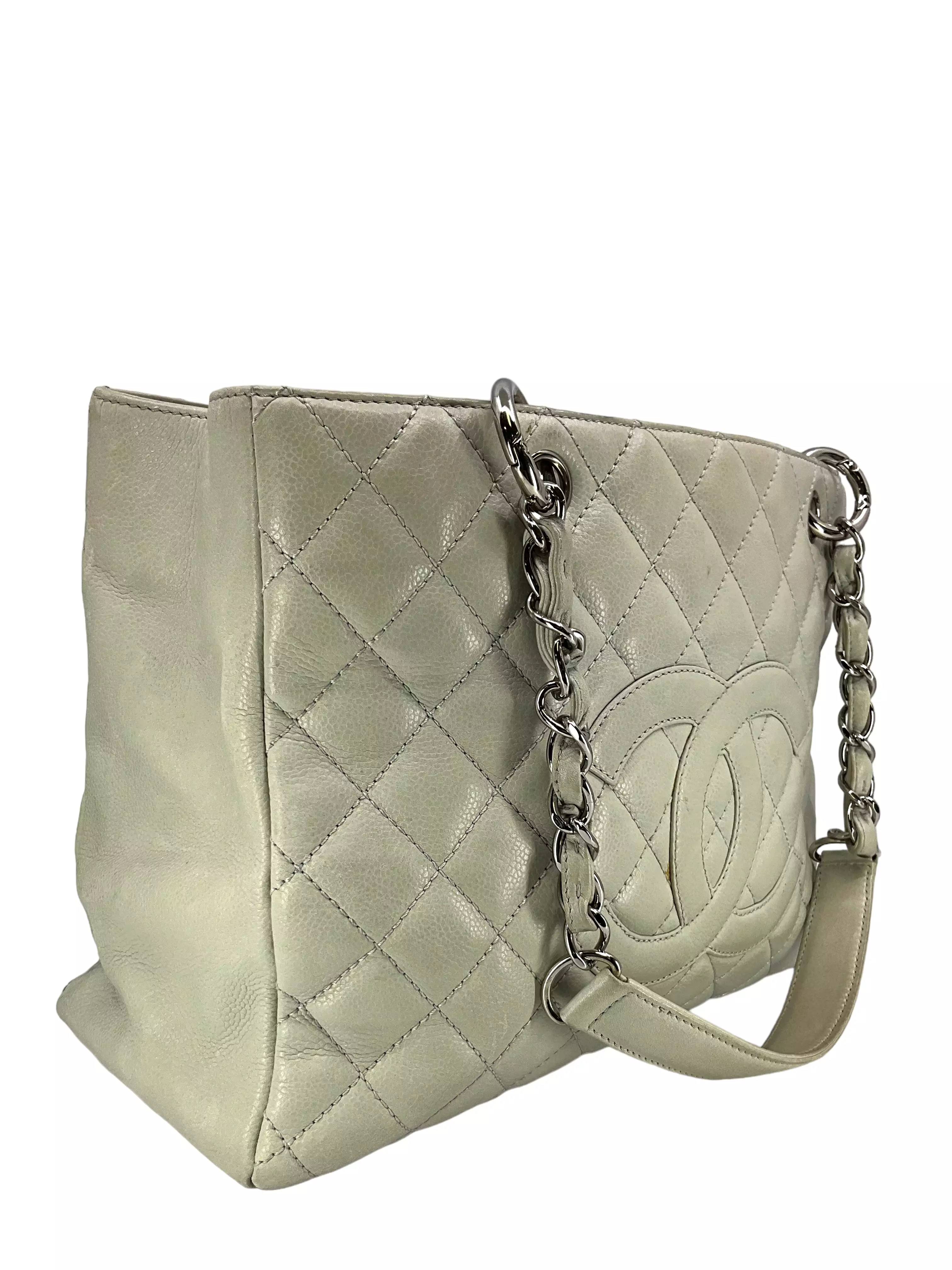 Chanel Caviar Quilted Grand Shopping Tote GST Bag