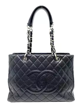 Chanel Caviar Quilted Grand Shopping Tote GST Bag