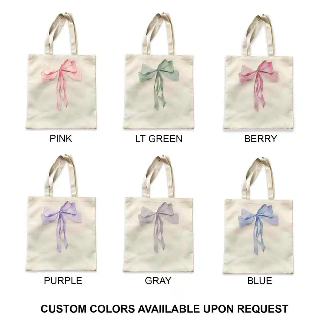 Coquette Bow Tote Bag