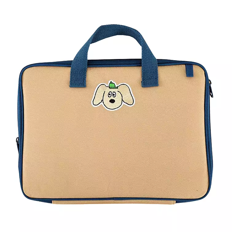 Cute Animal Characters 11iPad  Laptop Sleeves Pouches Square Cases Covers Top Handle Purses Handbags Briefcases Protections