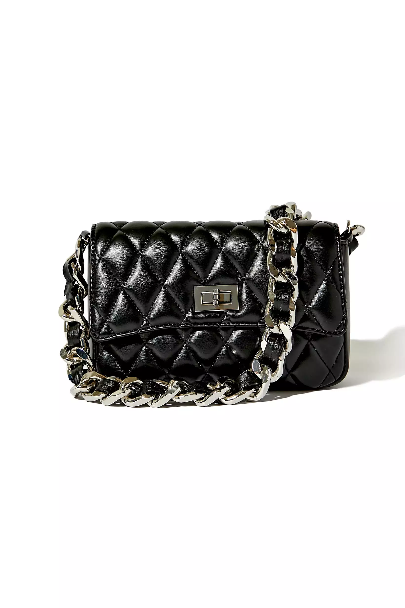 Diamond Quilted Crossbody Bag