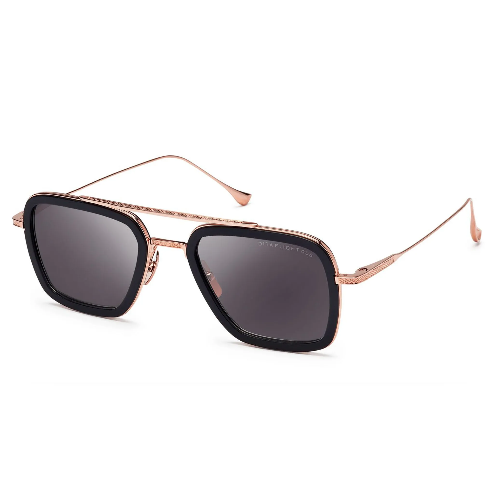 Dita Eyewear 7806 Flight 006 Black Rose Gold Sunglasses