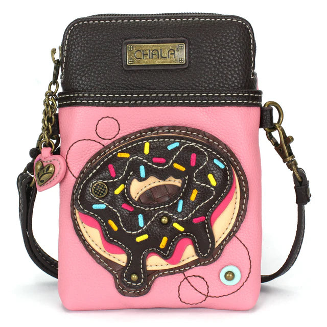 Donut Cell Phone Crossbody