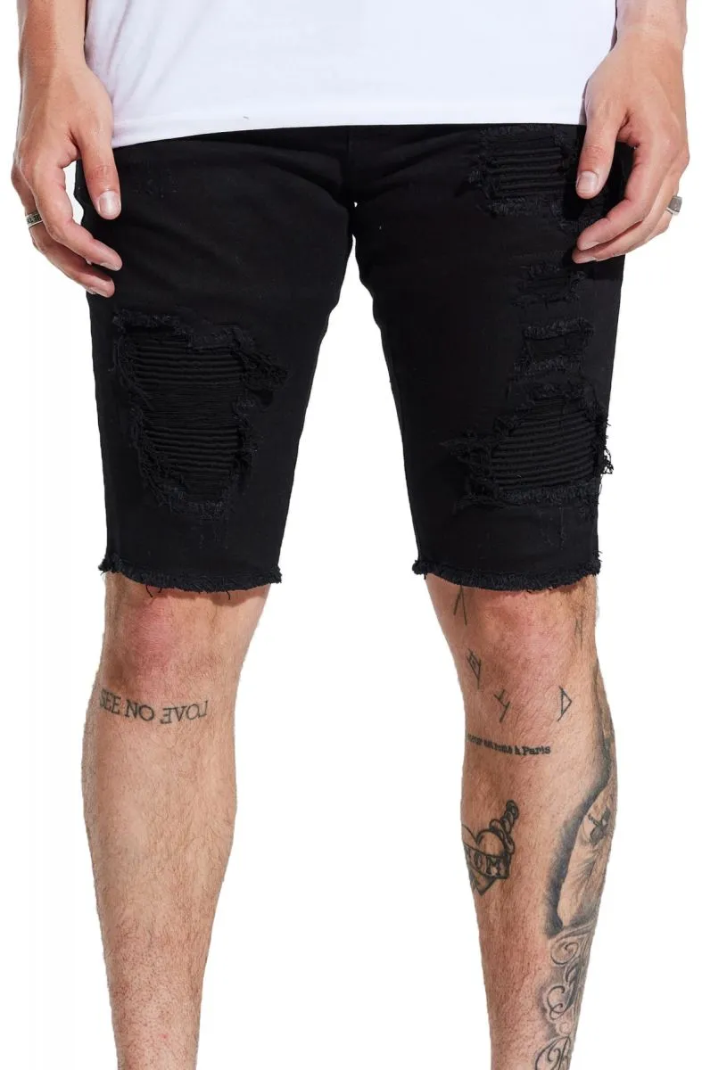 Embellish  Spencer Shredded Shorts