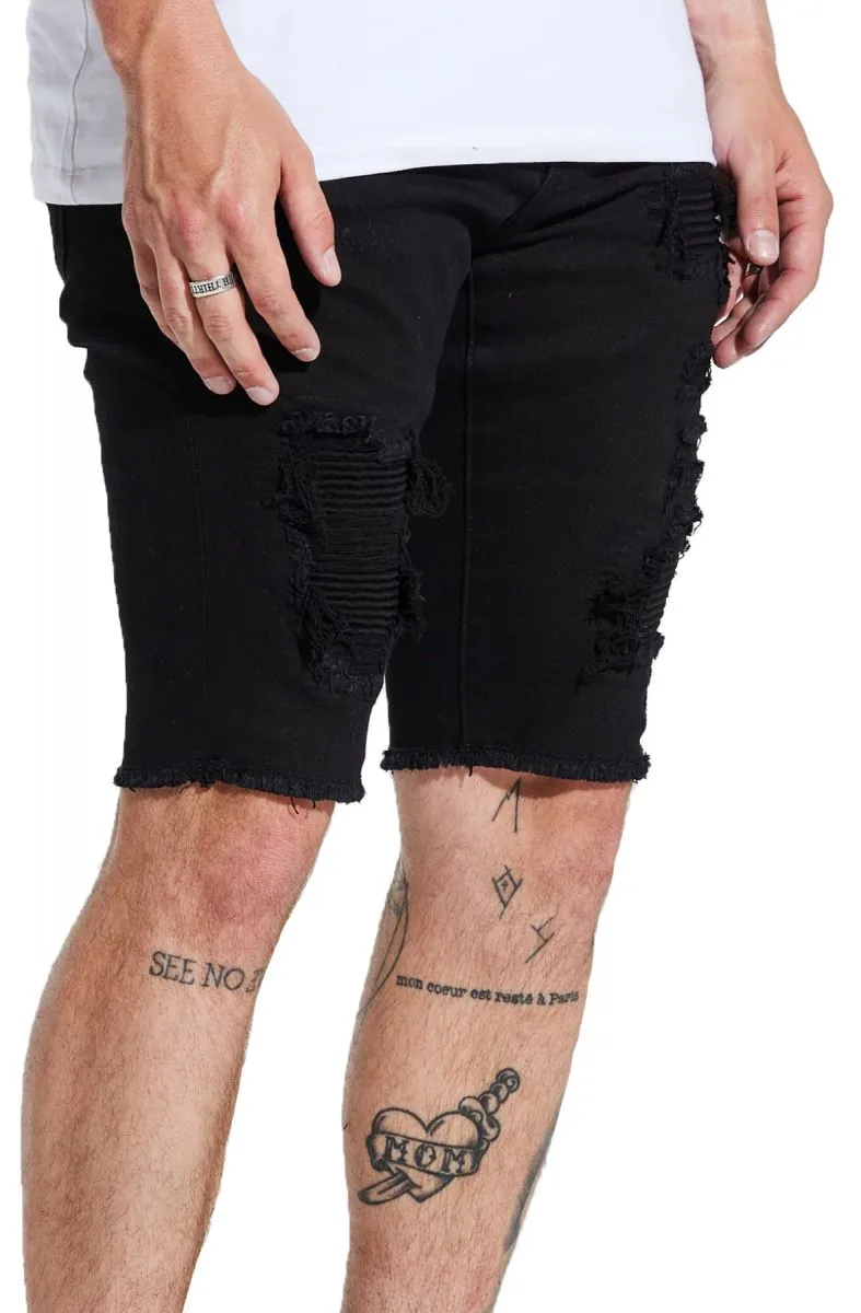 Embellish  Spencer Shredded Shorts