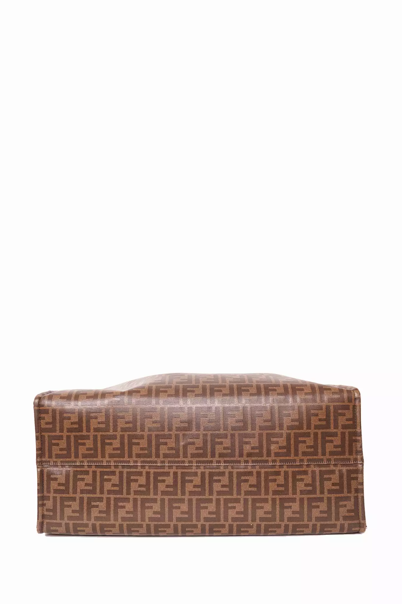 Fendi Brown FF Monogram Large Tote Bag