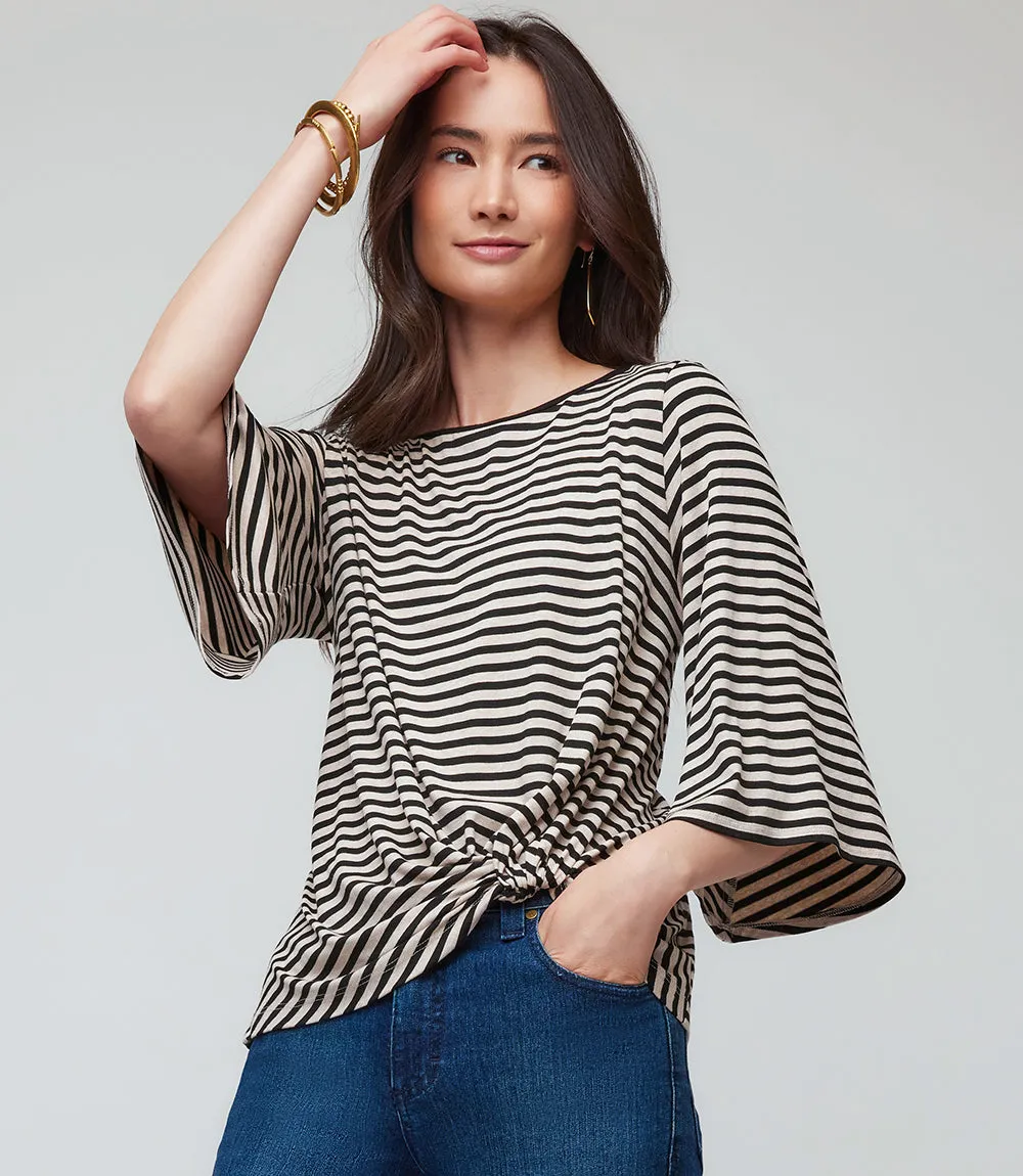 Flare Sleeve Pick Up Top