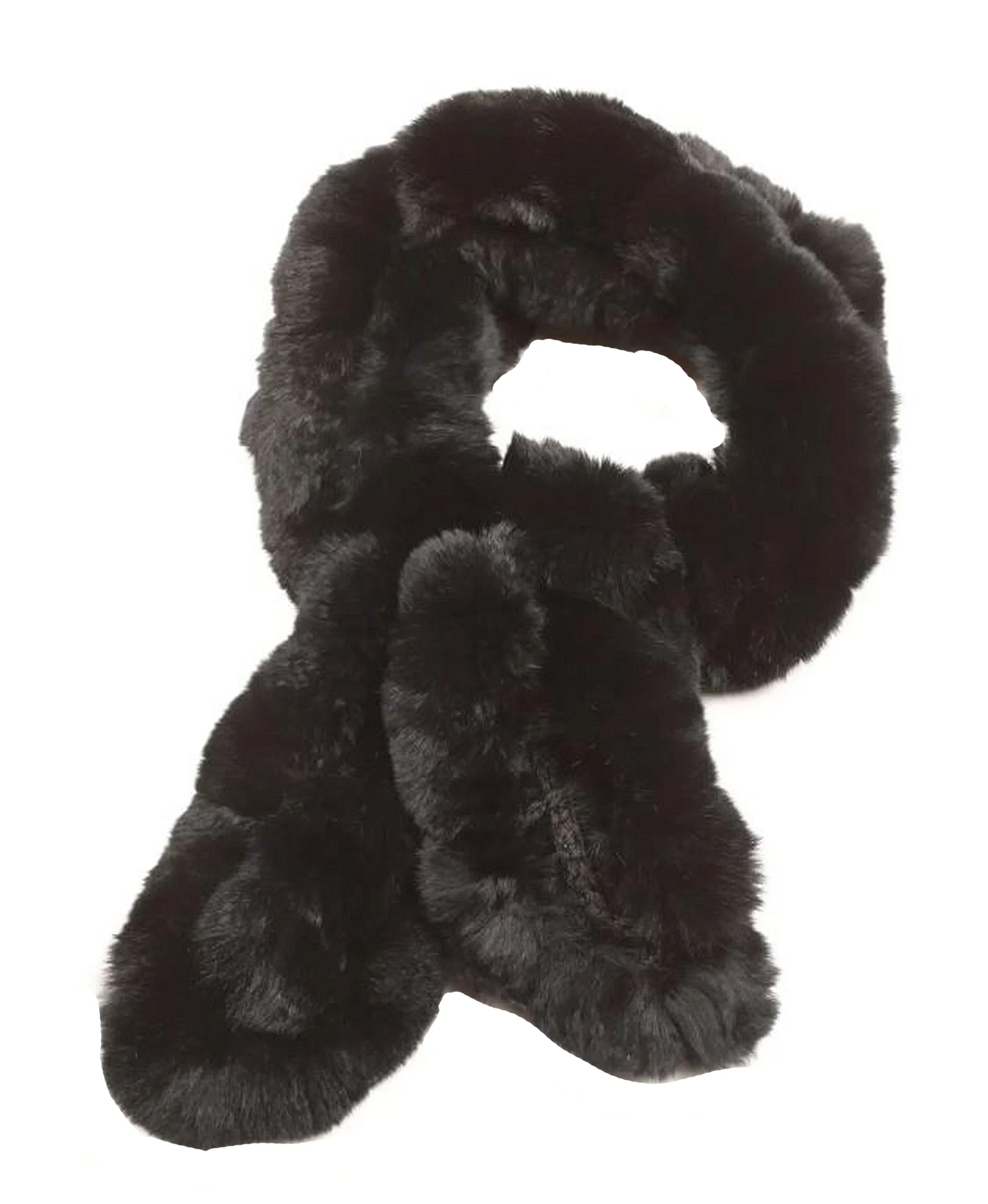 Fur Pull Thru Scarf