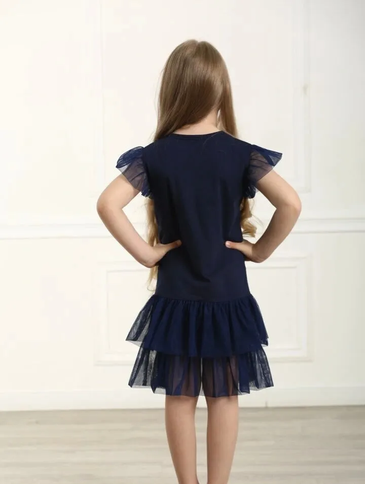 Girl’s Jersey Dress “Roksolyana”