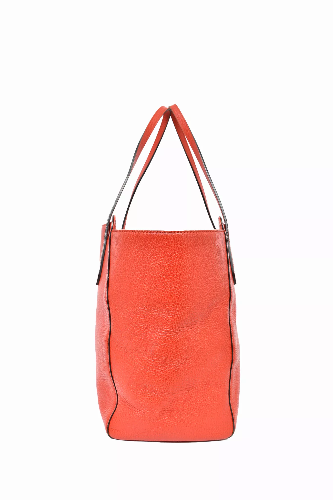 Gucci Red Pebbled Leather Tote