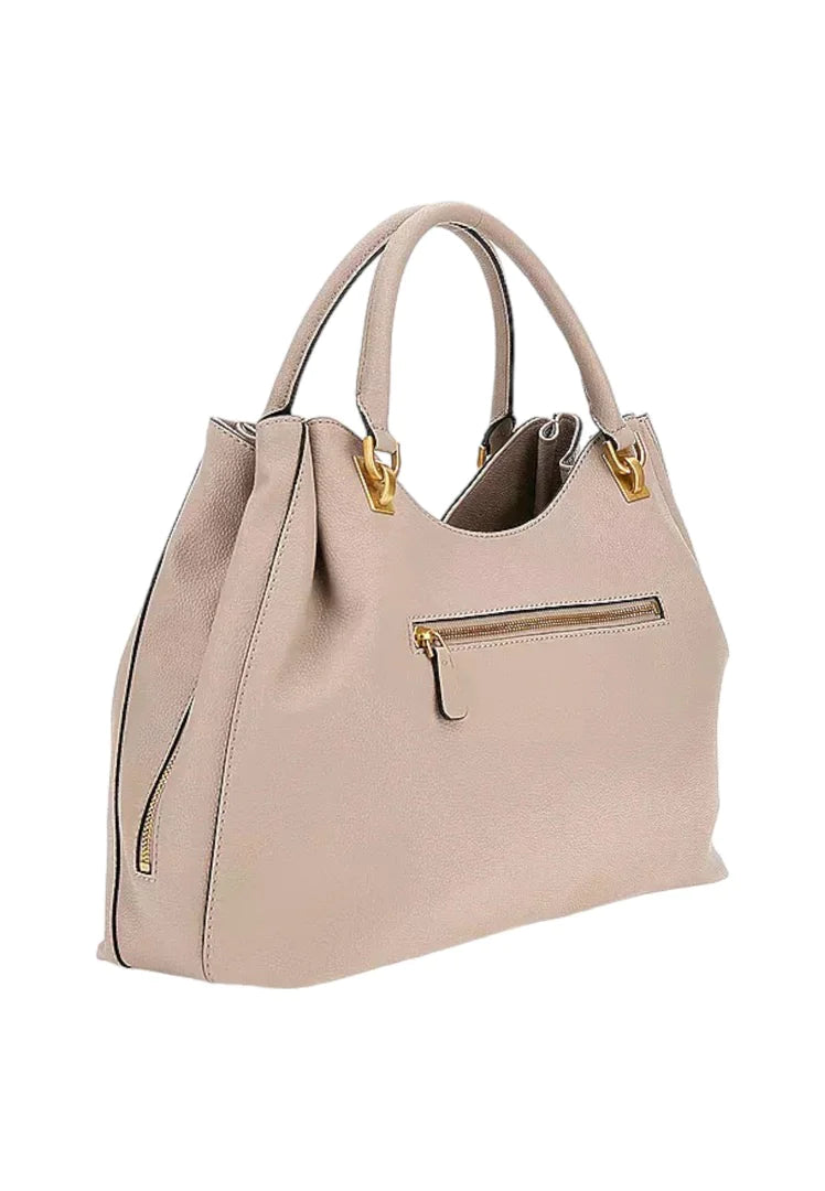 GUESS Cosette Satchel Taupe