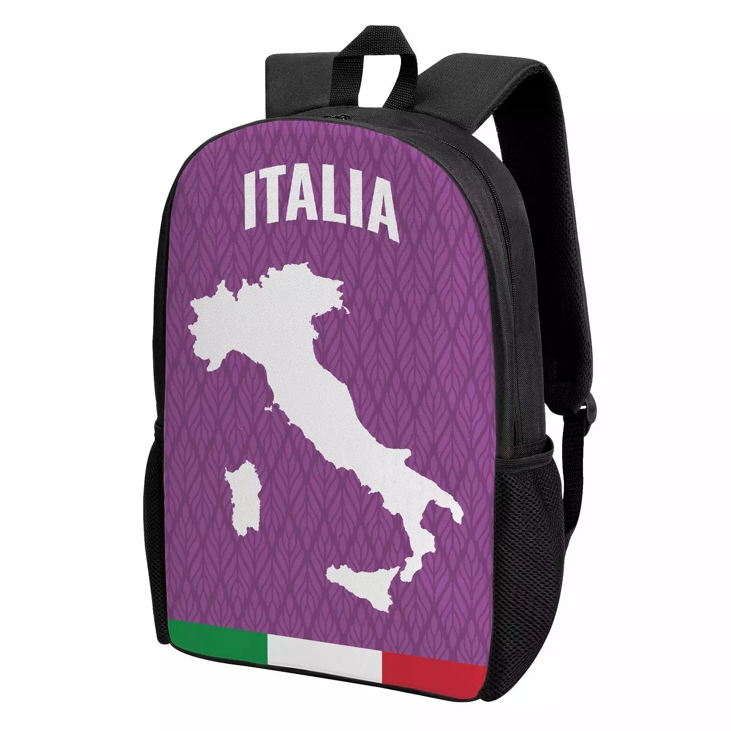 Italy Kid's School Backpack Purple/pink