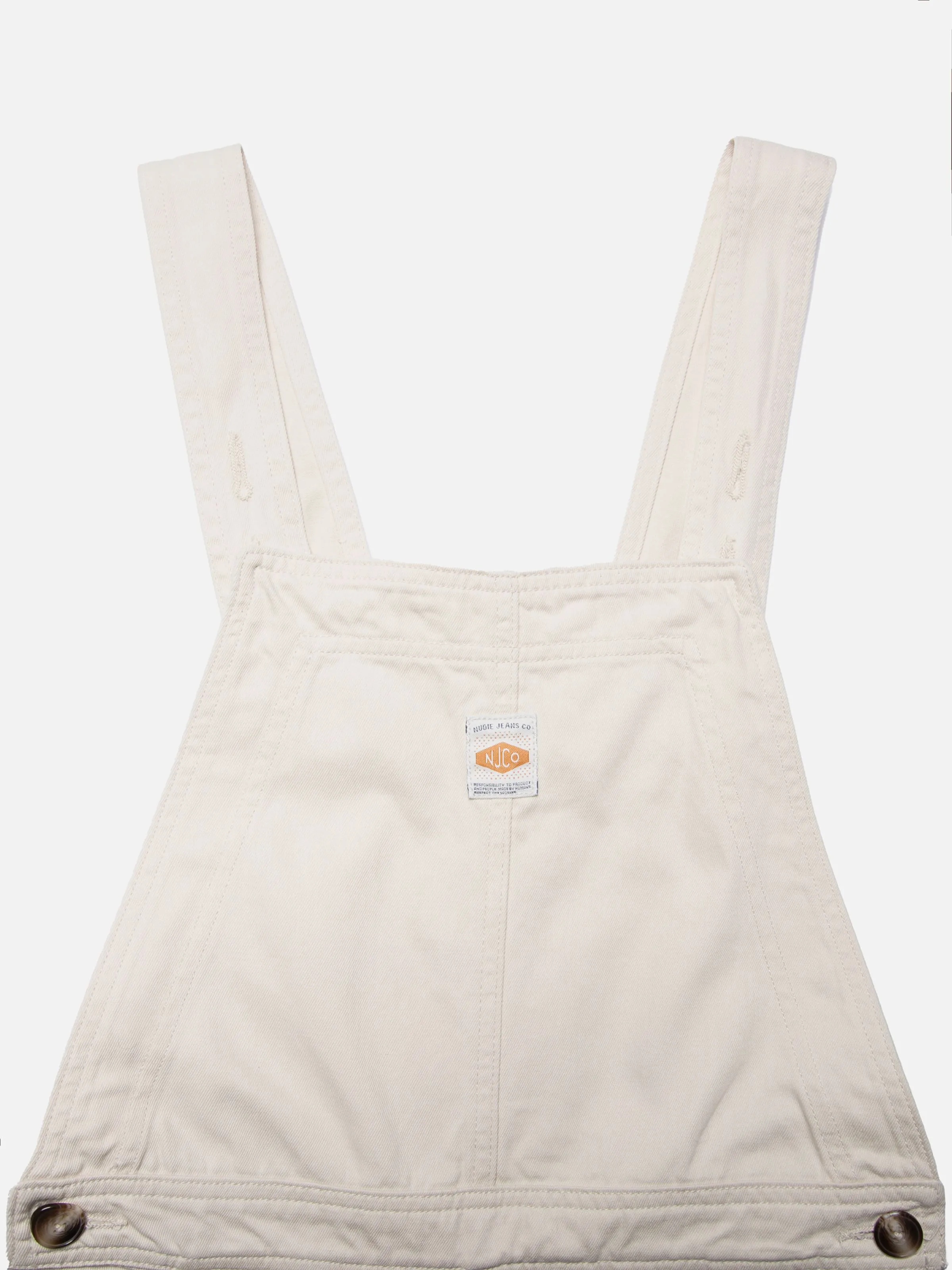 Judy Workwear Sailor Dungarees Ecru