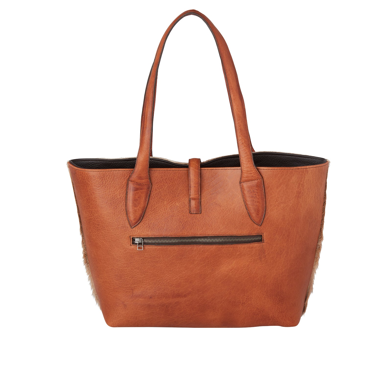 Large Axis Tote Bag :: Axis Brown