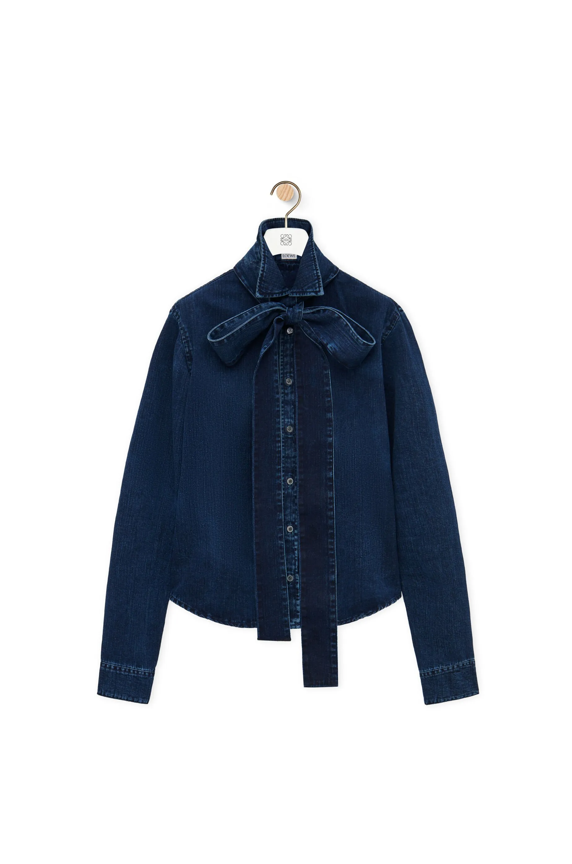 LOEWE  |Bow shirt in denim